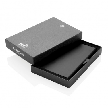 Logo trade promotional merchandise photo of: C-Secure aluminium RFID card holder